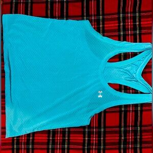 UNDER ARMOUR WOMENS SPORT EYELET FLOWY TANK TOP